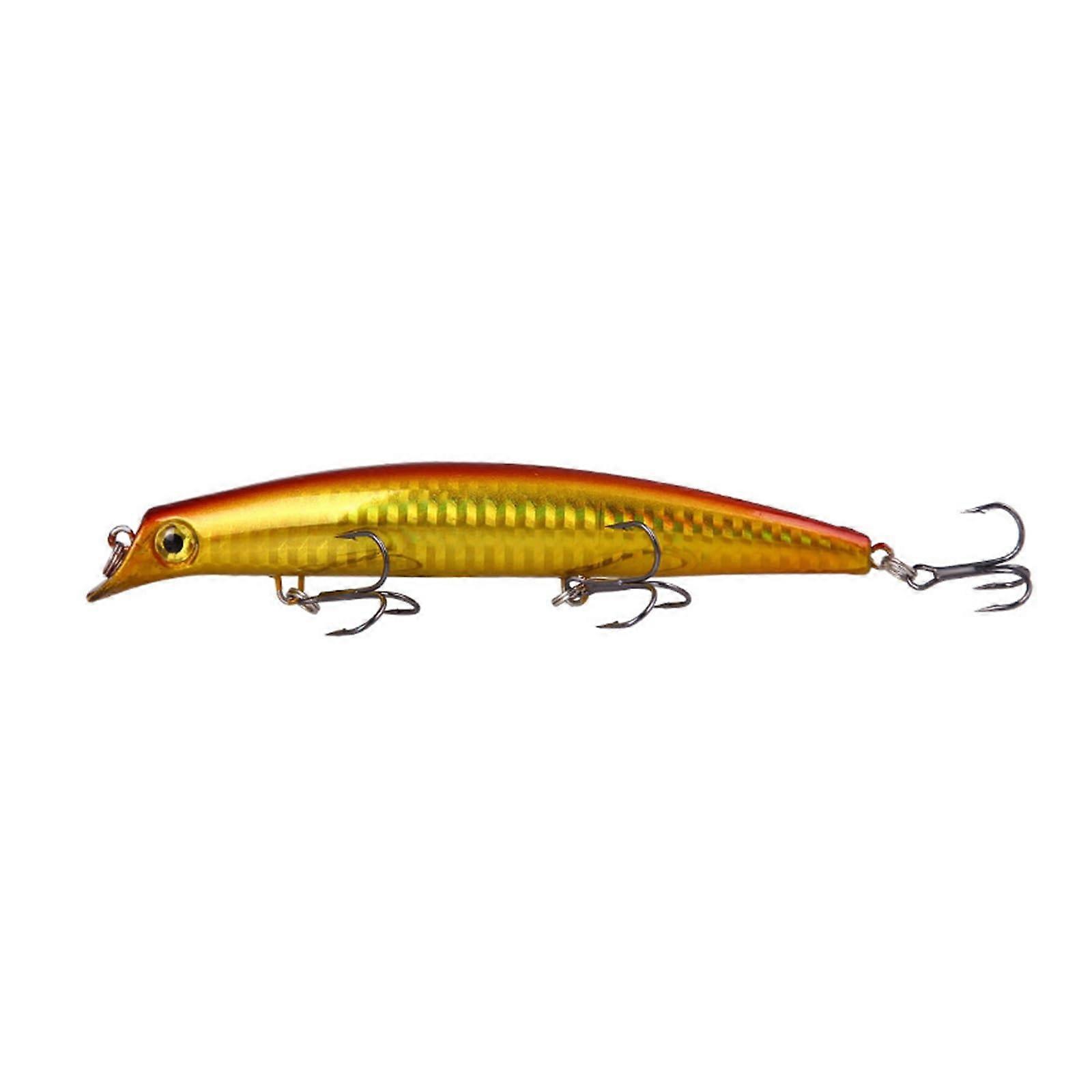 Angelköder Topwater Floating Simulation 14g 12.5cm 3D Fish Swimbait Jig Hard Artificial Fishing Tackle Color 4