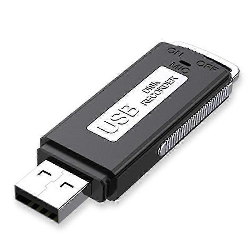 16GB USB Flash Drive with Voice Recorder, Rechargeable Digital Audio Recorder for PC, Meetings, Interviews-fo shan