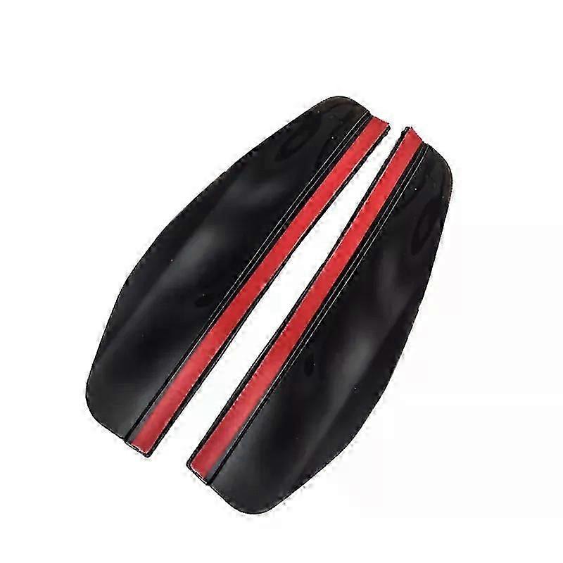 2Pcs Universal Car Rearview Mirror Rain Eyebrow Auto Car Rear View Side Rain Snow Guard Sun Visor Shade Protector PVC