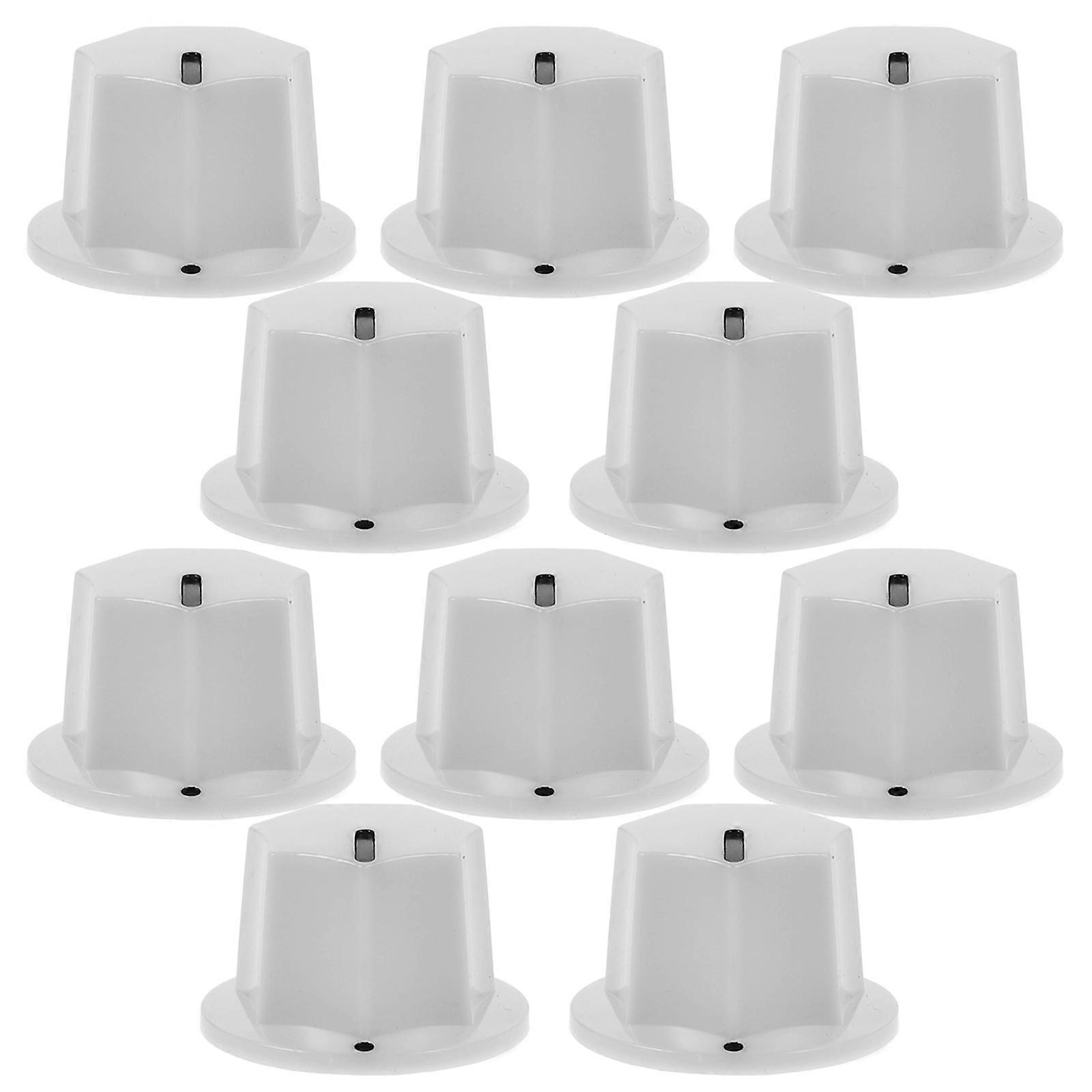 10 boutons de guitare électrique pour le remplacement du volume et de la tonalité - conception durable et résistante à l’usure pour une installation facile sur les guitares et les basses