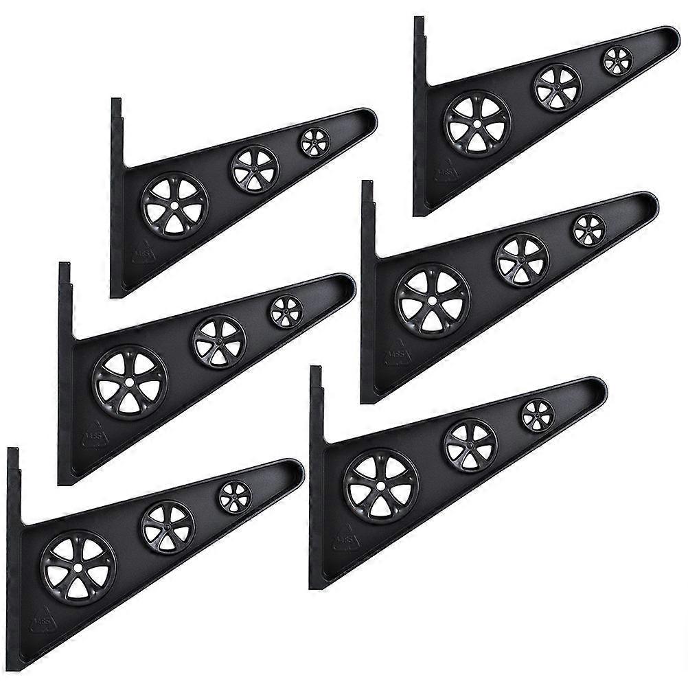 Skateboard Bracket Multi Wall Rack Holds Skateboards Snowboards Umbrellas Mount Display Space Saving 6Set