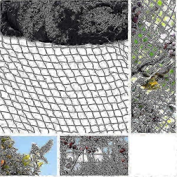 15m X 15m Bird Protection Netting Bird Netting Plant Netting Dust Netting Garden Netting for Garden, 5 X 5 Cm Big Holes Edition 0619