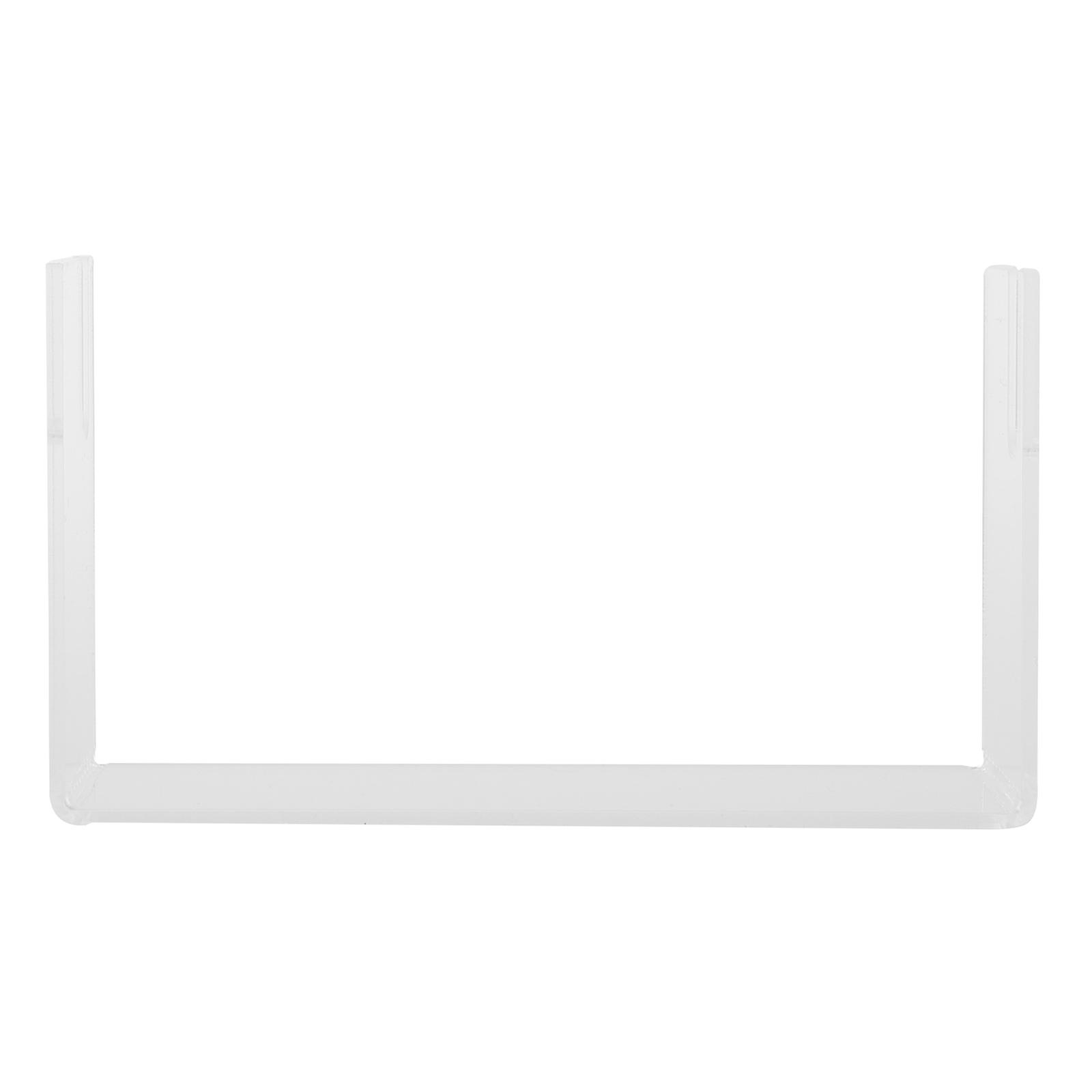 Folding Stand Transparent Acrylic Organizer For Events Sturdy Base 1Set