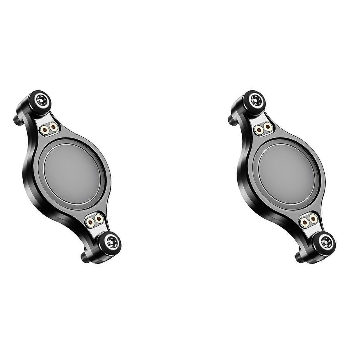 2X for Mount Hidden Bracket Installation Locator Holder Case Waterproof Bicycle Mounting Bracket