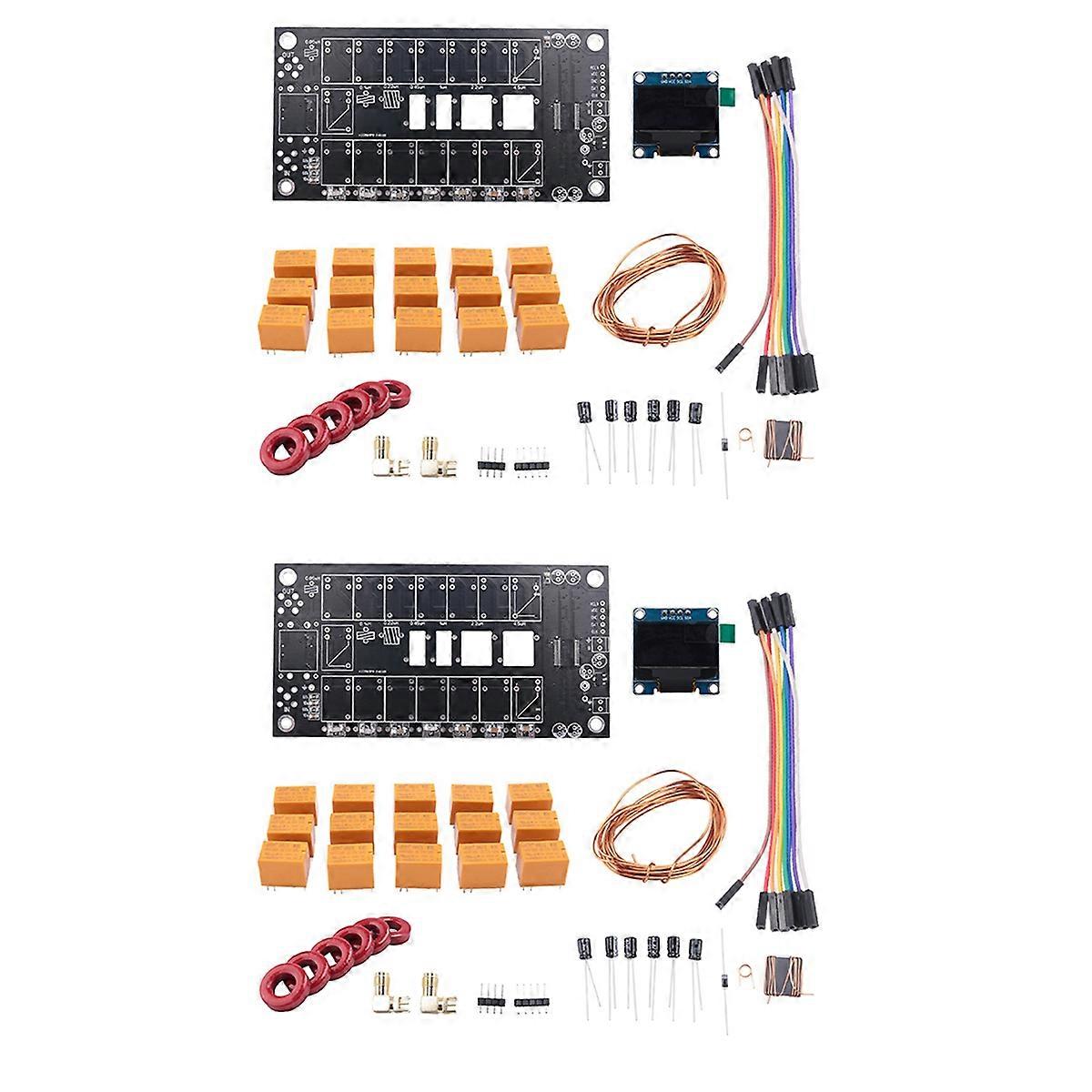 Mini ATU-100 Antenna Tuner 1.8-50MHz Automatic Antenna DIY Kit