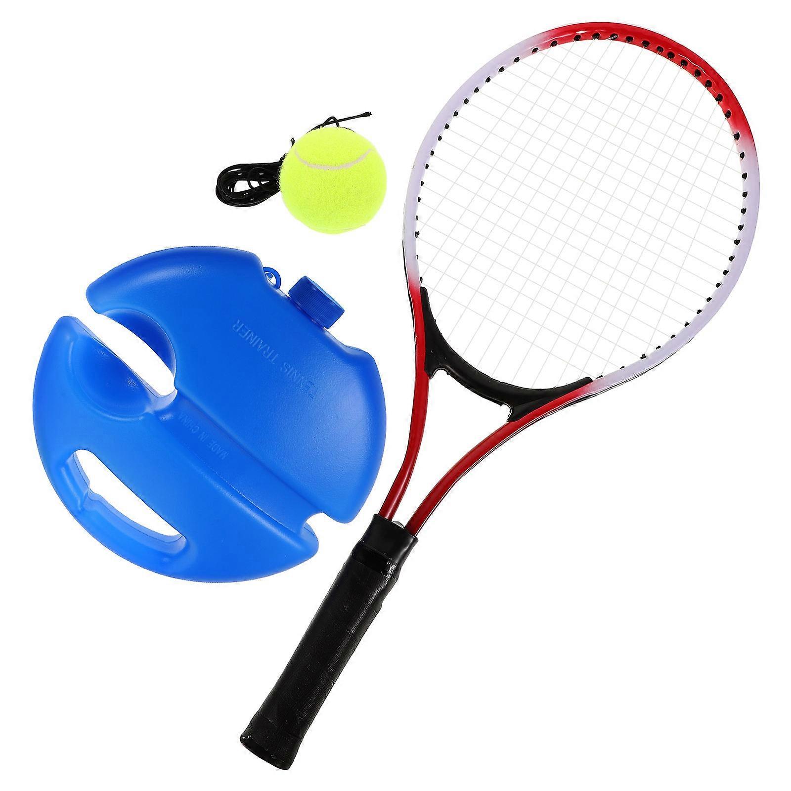 Tennis Practice Rebounder Equipment Tennis Trainer Rebounder Set Use Nylon Material 1Set