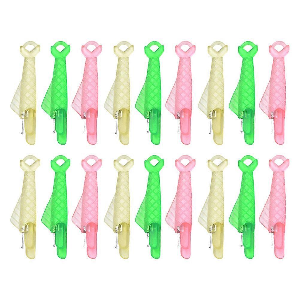Sewing Tool Sewing Needle Threading Tool Home Use 3X1X0.5CM Assorted Color Effort-Saving 100Pcs