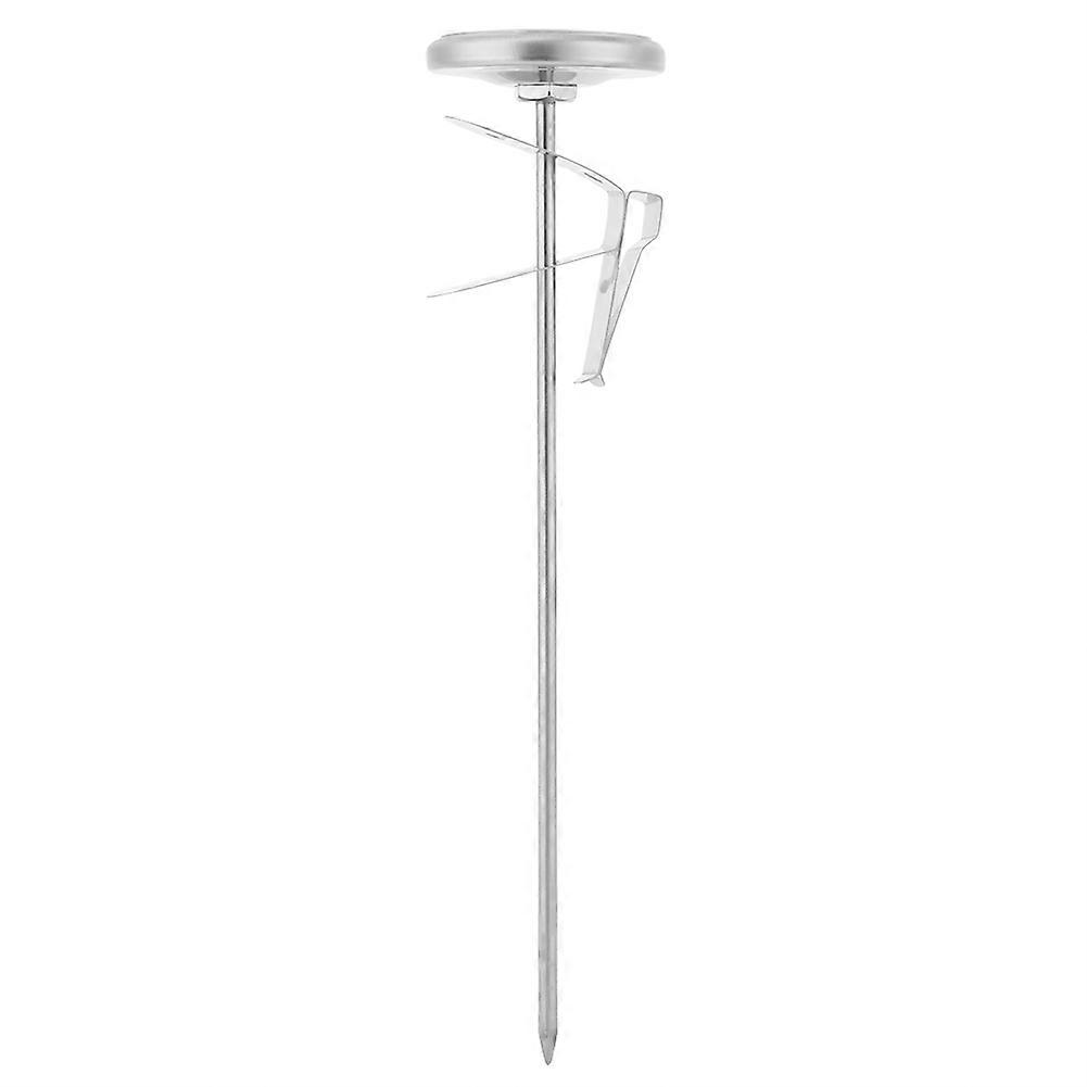 Thermomètre à sonde en métal à lecture instantanée pour la cuisine, la cuisson des aliments, le lait et le café, aiguille de température