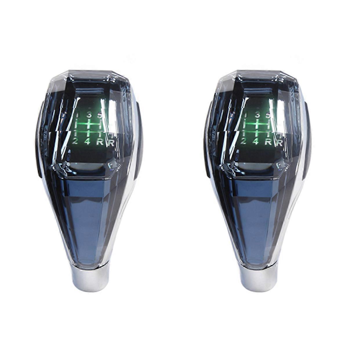 Crystal Handles Manual Transmission Gear Shift Knob Lever Stick Head