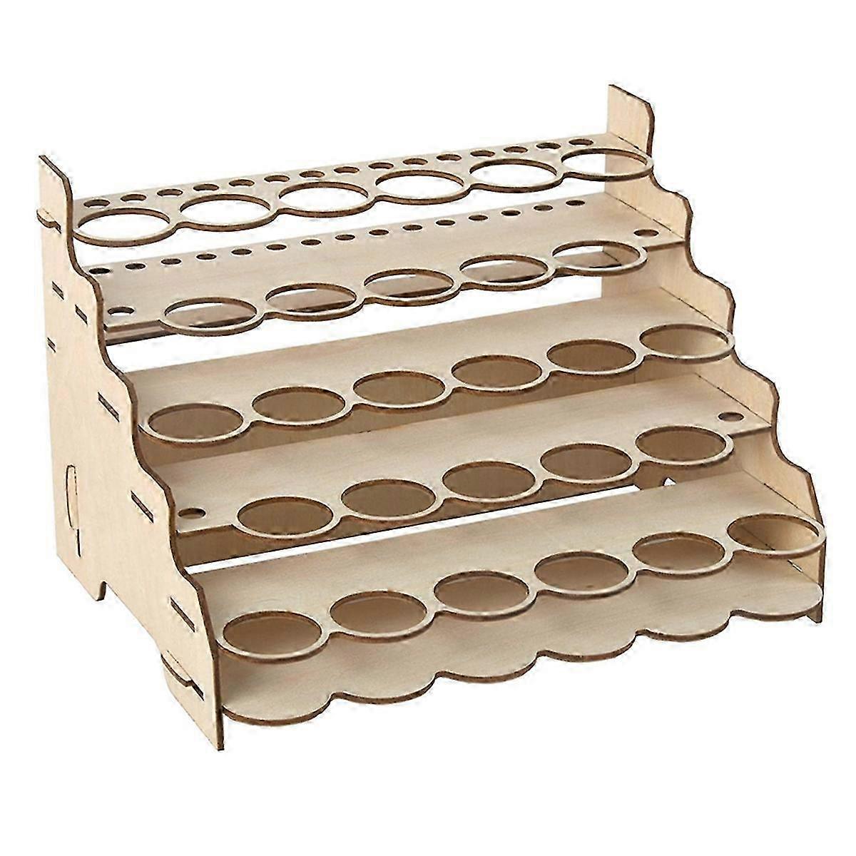 Model Paint Organizer Simple Multi-Layer Delicate Convenient Paints Holder DIY Pigments Shelf with M-A-