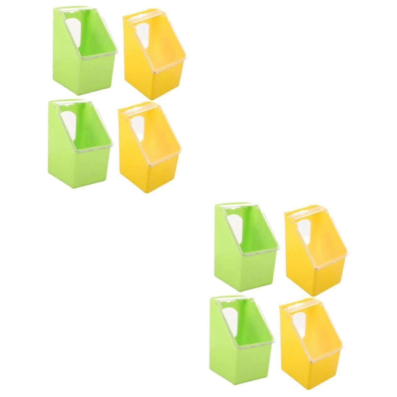 pigeon hanging box bird feeder no spilling 14.00X9.00X8.00CMx2pcs