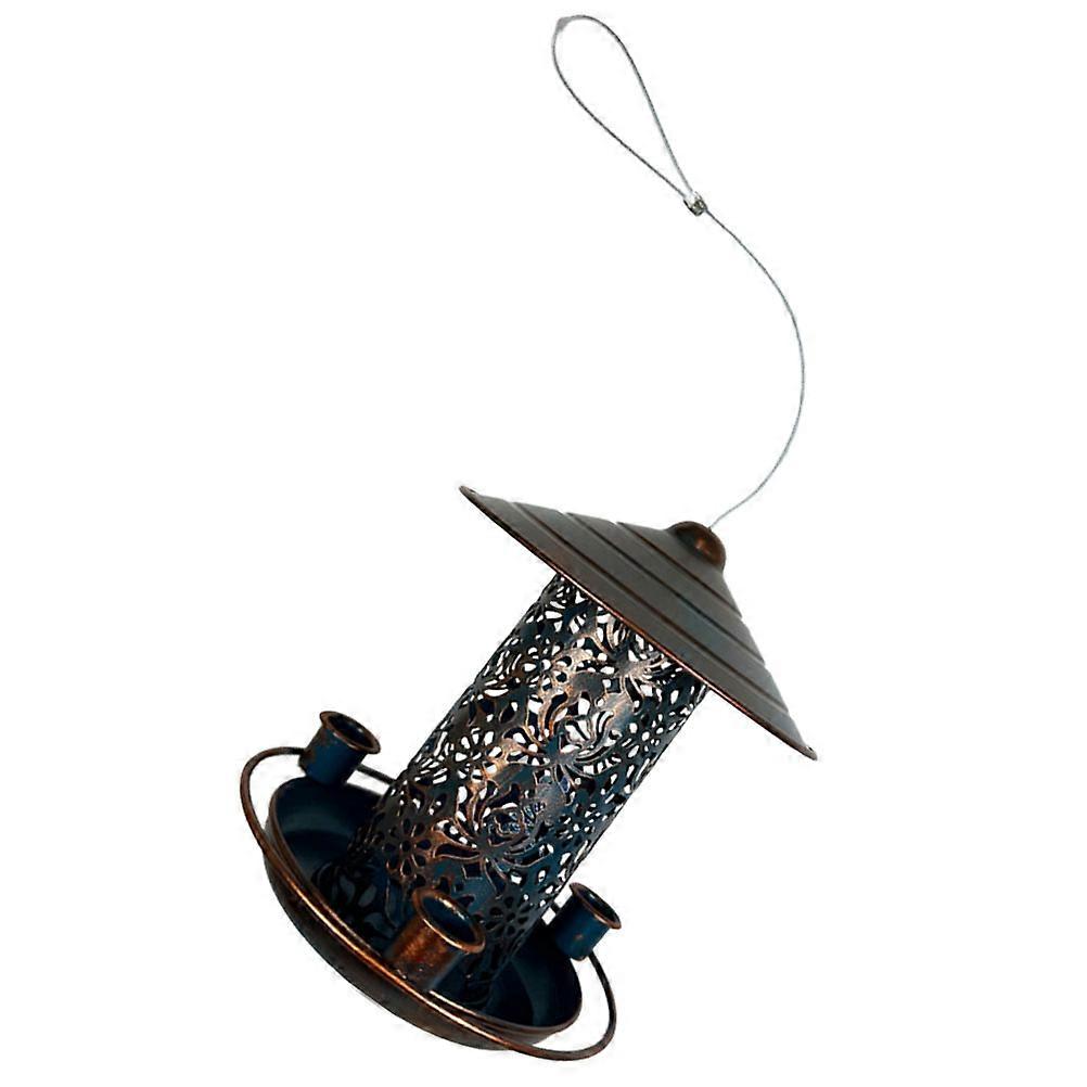 Hanging Feeder for Outdoor Patios – Compact & Easy to Use Garden Bird Food Dispenser