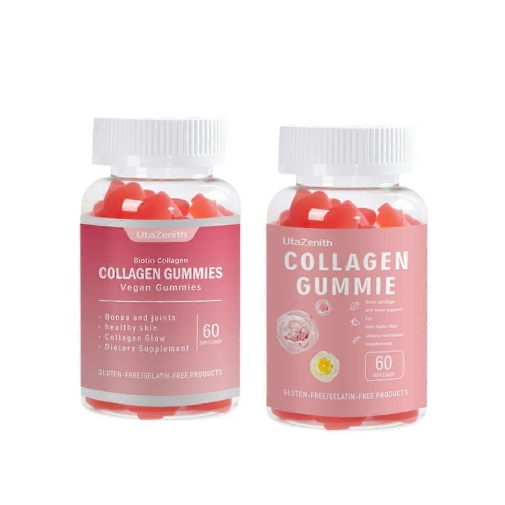 UtaZenith collagen dietary supplement, with vitamin C and vitamin B12, daily supplement, combination pack