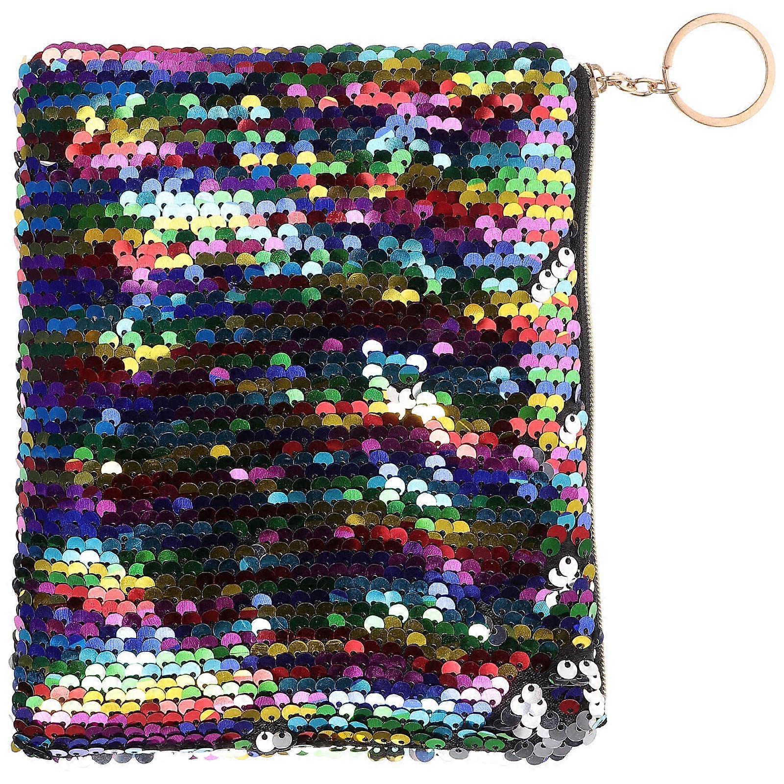 Sequin Purses For Women Crossbody Purse Bag Multi-Color Envelope Shape Daily Use 1Pack