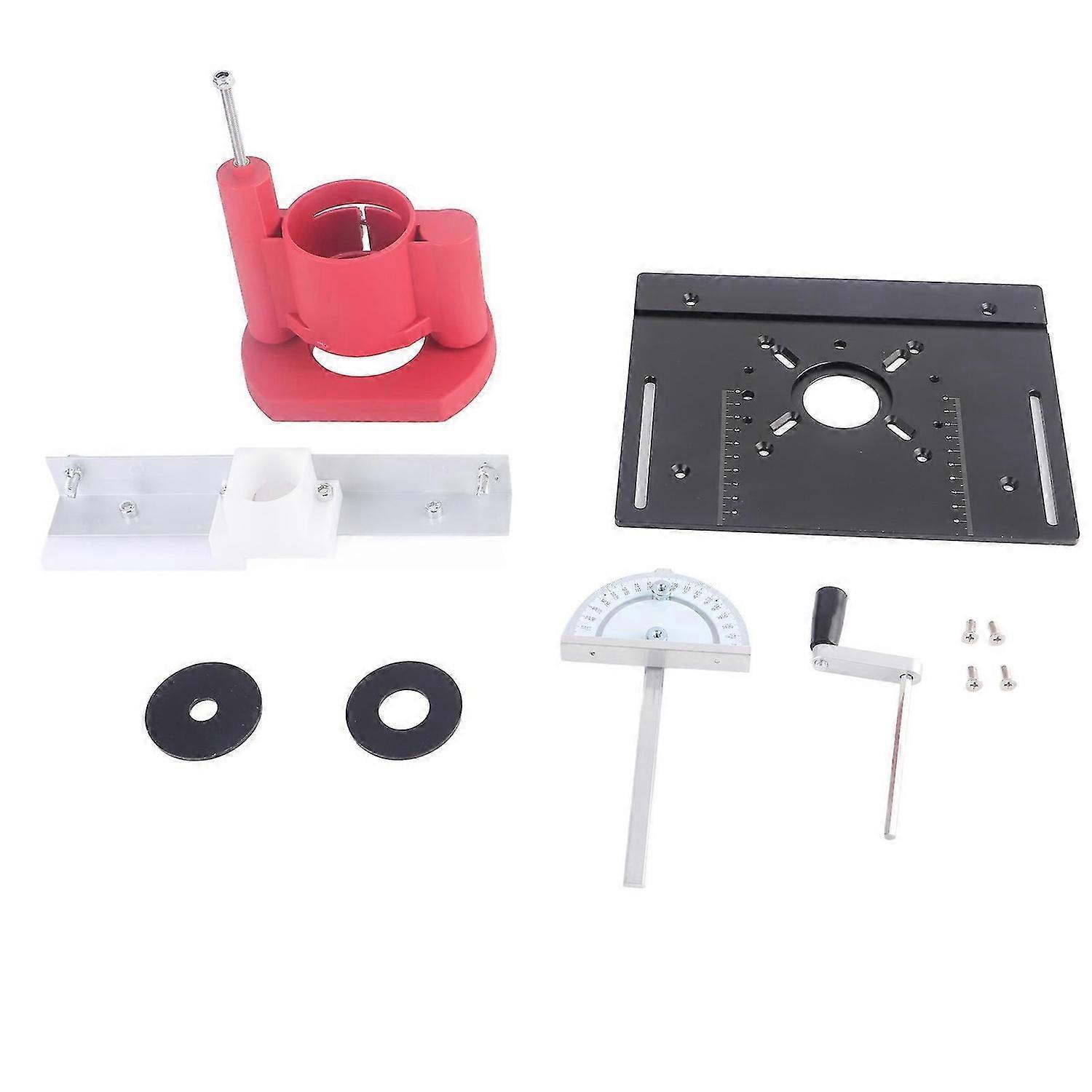 Router Lift Base Router Lifting System Kit Router Table Saw Insert Base Plate for Woodworking