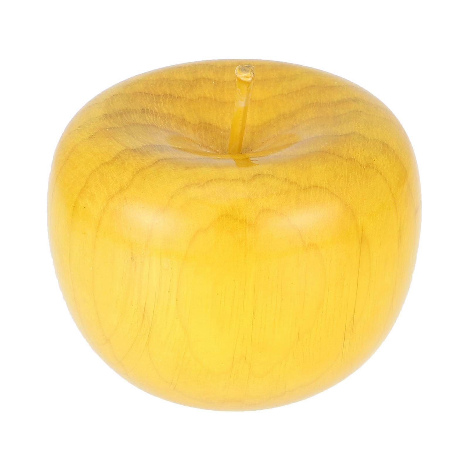 Creative Yellow Shape Craft for Decoration Synthetic Material 4.5 Inches