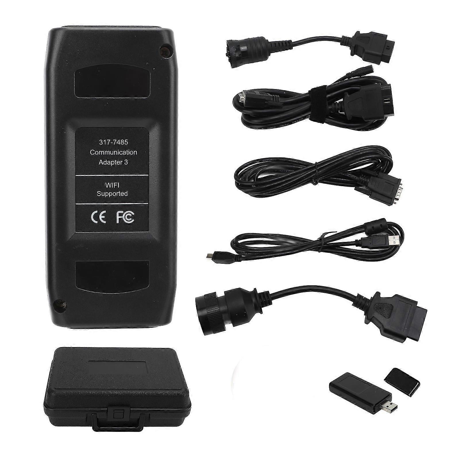 E Communication Adapter,2019a Et3 Usb Communication Etiii Communicate Adapter Excavator Test Tool High-end Performance