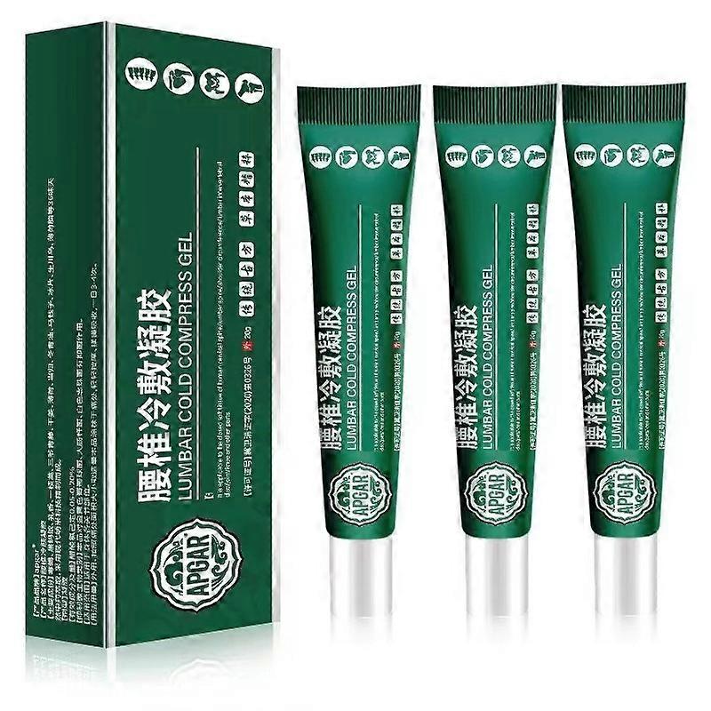 Lumbar Type Cold Compress Gel, Cooling Gel for Muscles and Joint Pain Relief, Lumbar Cold Compress Gel for Lumbar Spine 2025 New
