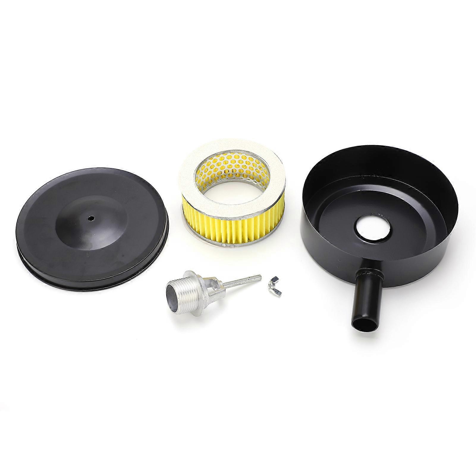 Air Compressor Silencer Filter 150 Iron Shell Muffler Pump Sound Filtering Part G1 Thread