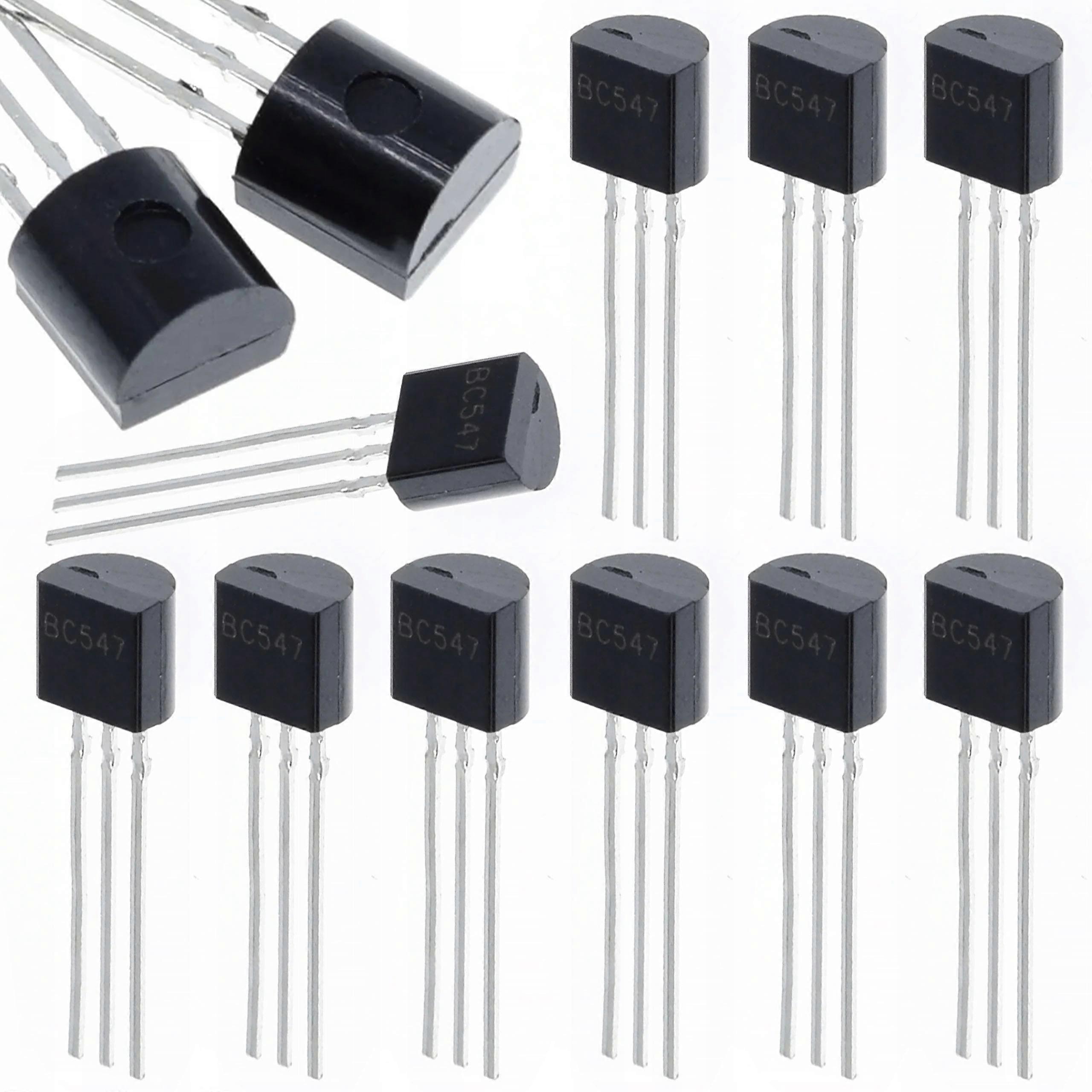 Rosfix BC547 NPN Bipolar Transistor – Set of 10 | Arduino, Diy, Robotics