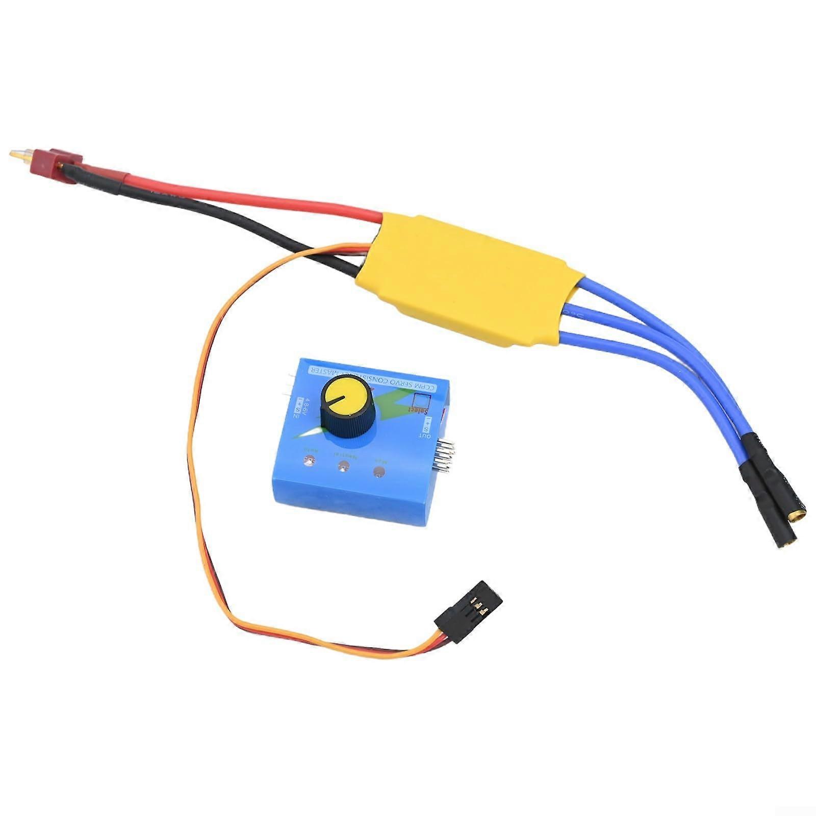 Brushless Motor Speed Controller, Robust, With Overheat Protection And Signal Loss Shutoff, RC Models Compatible