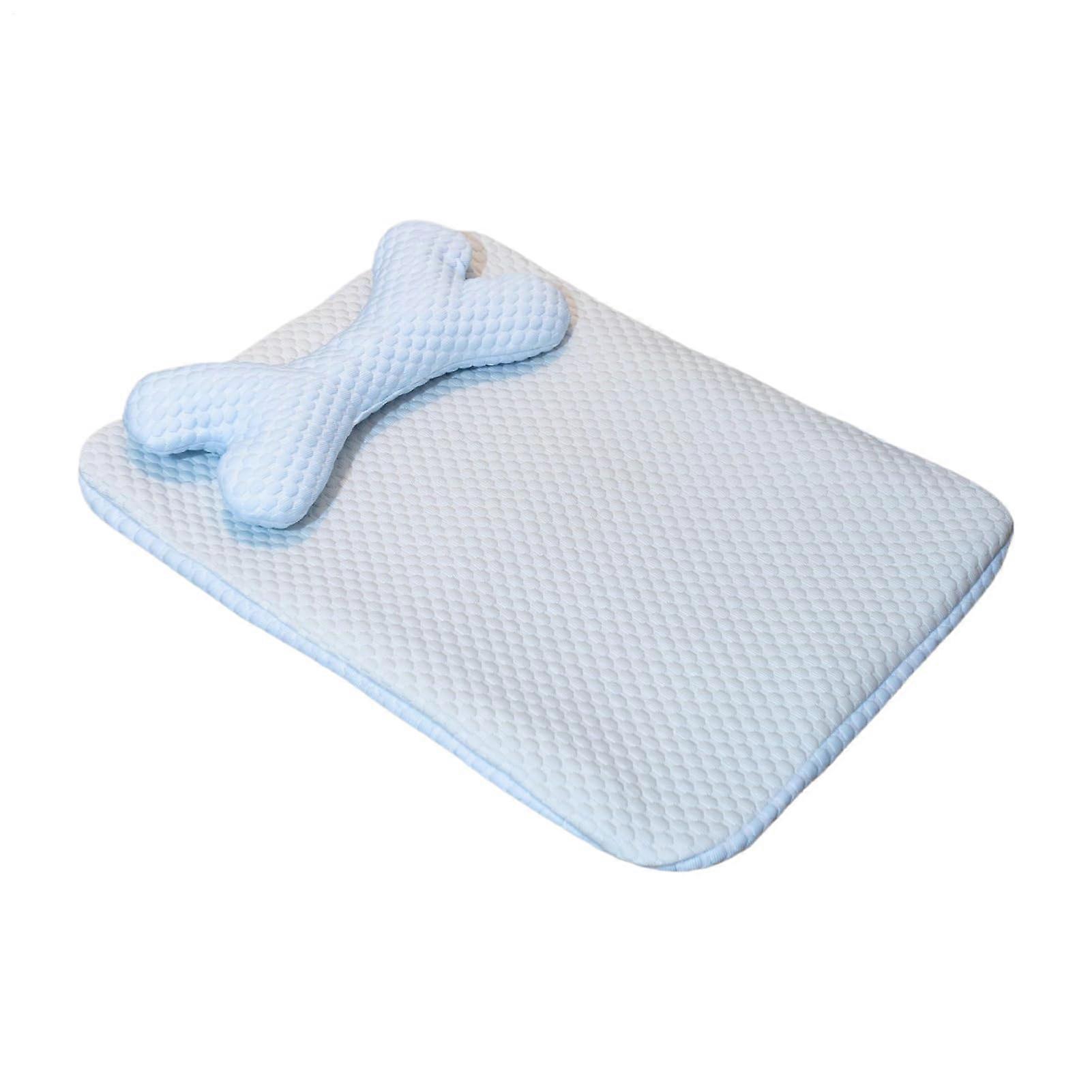 Cool Bed for Cats - Washable Cool Mats, Wear-Resistant Dog Cool Pads for Sofa, Floor, Car, 50x40cm, Gray