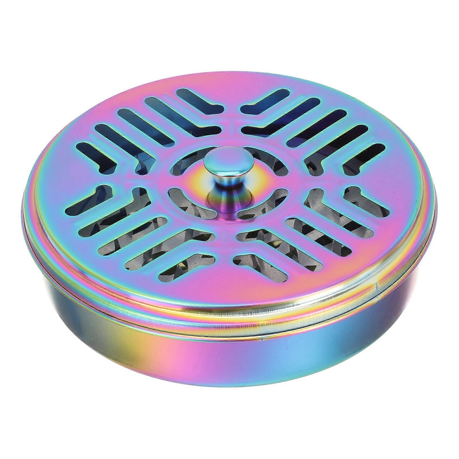 Coil Tray Box Smoke Spreading Patio 5.78X5.78X1.77in 1Pack