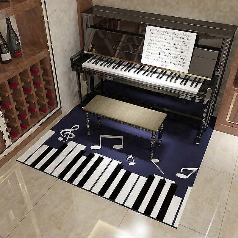Sound-Absorbing Floor Mat Non-Slip Silencer Carpet For Piano And Drums, Washable, Style 13, 160 x 180 cm