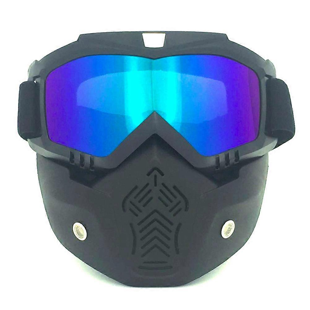 Atv Goggles For Men Biker Goggles Bike Accessories For Men Wear-Resistant Scratch-Resistant 1Pack