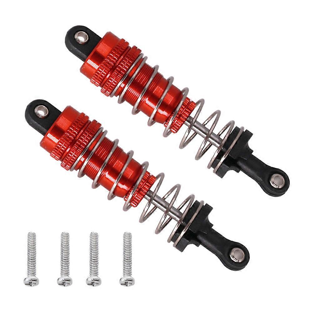 RC Car Metal Absorber Damper for Crawler with Red Color Suitable for 1/14 Models