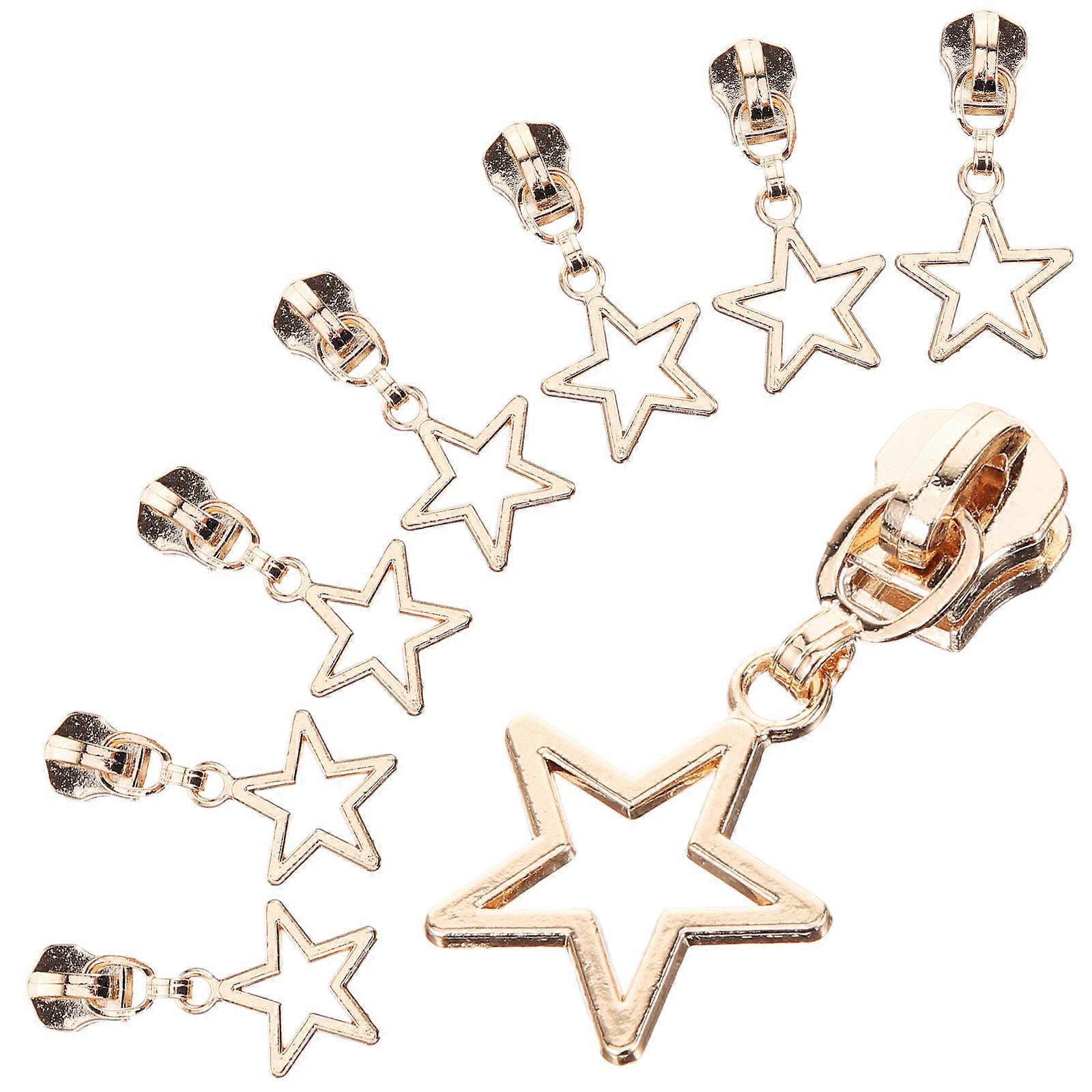 Zipper Pull Handle Diy Projects Reliable Workmanship Luggage Zipper Pulls 4.50X2.00X0.80CM 10Pcs