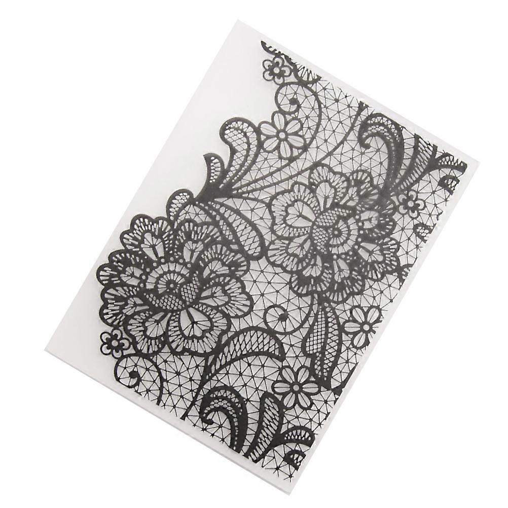 Flower Embossing Template Plastic Craft Template For Diy Projects Photo Frame Embossing Stencils Template Mould 1Set