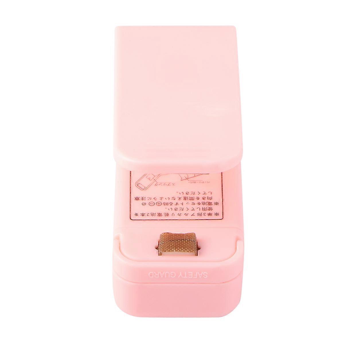 Handheld Bag Sealer Micro Thermal Technology Rectangular Shape For Families With Children Easy Convenient Safe To Use 1Pack