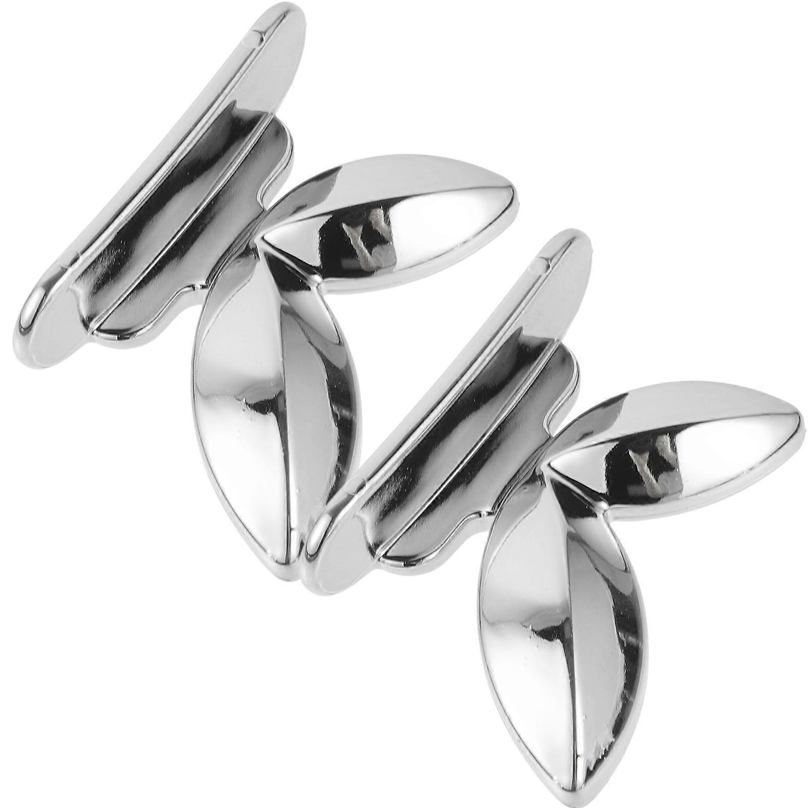 Toilet Seat Lifter Tool Easy to Clean Families 2×1.6×0.7in Silver Acrylic Lifts Toilet Seat 2Pcs