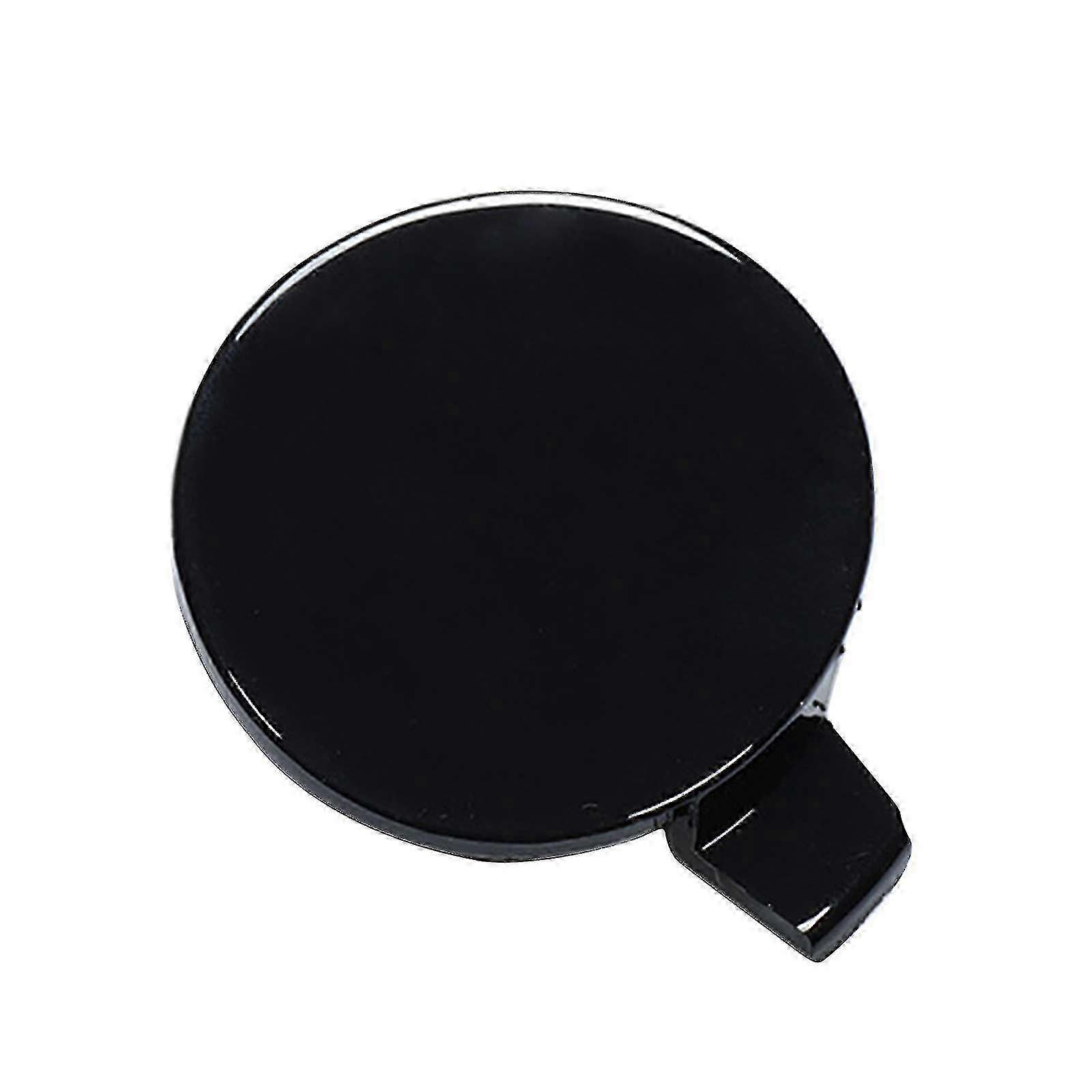 Black front bumper cap for Tesla Model 3, tow hook cover replacement