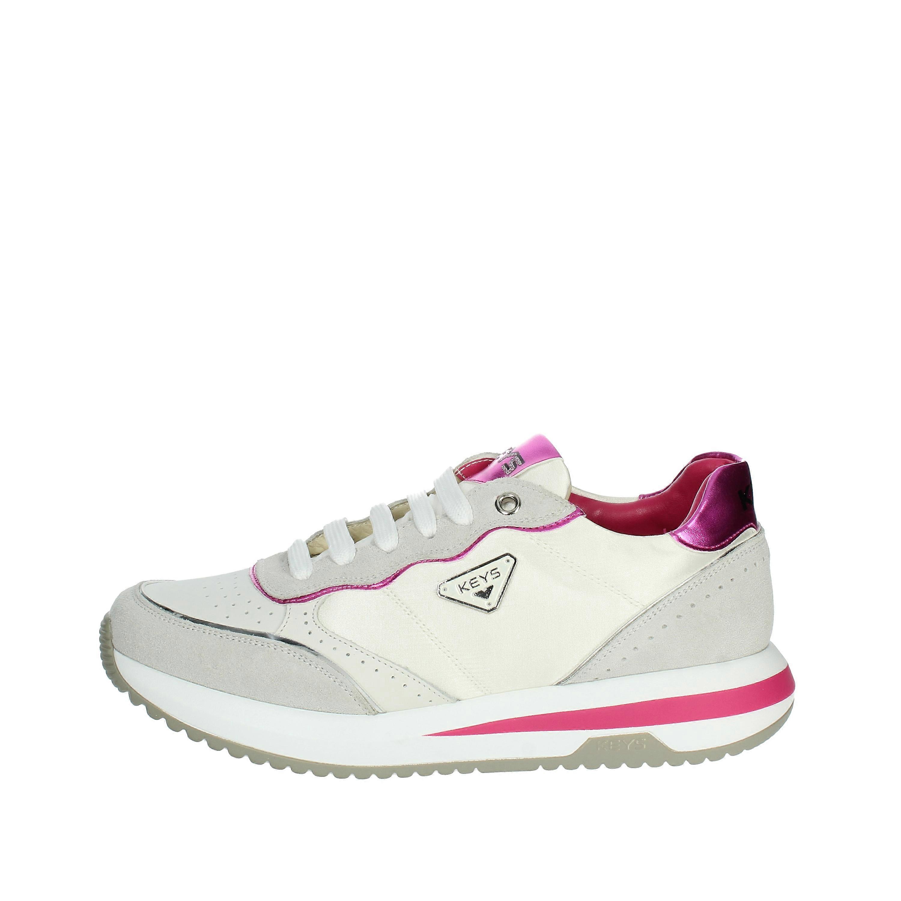 Niedrige Sneaker k-9232 weiß/fuchsia