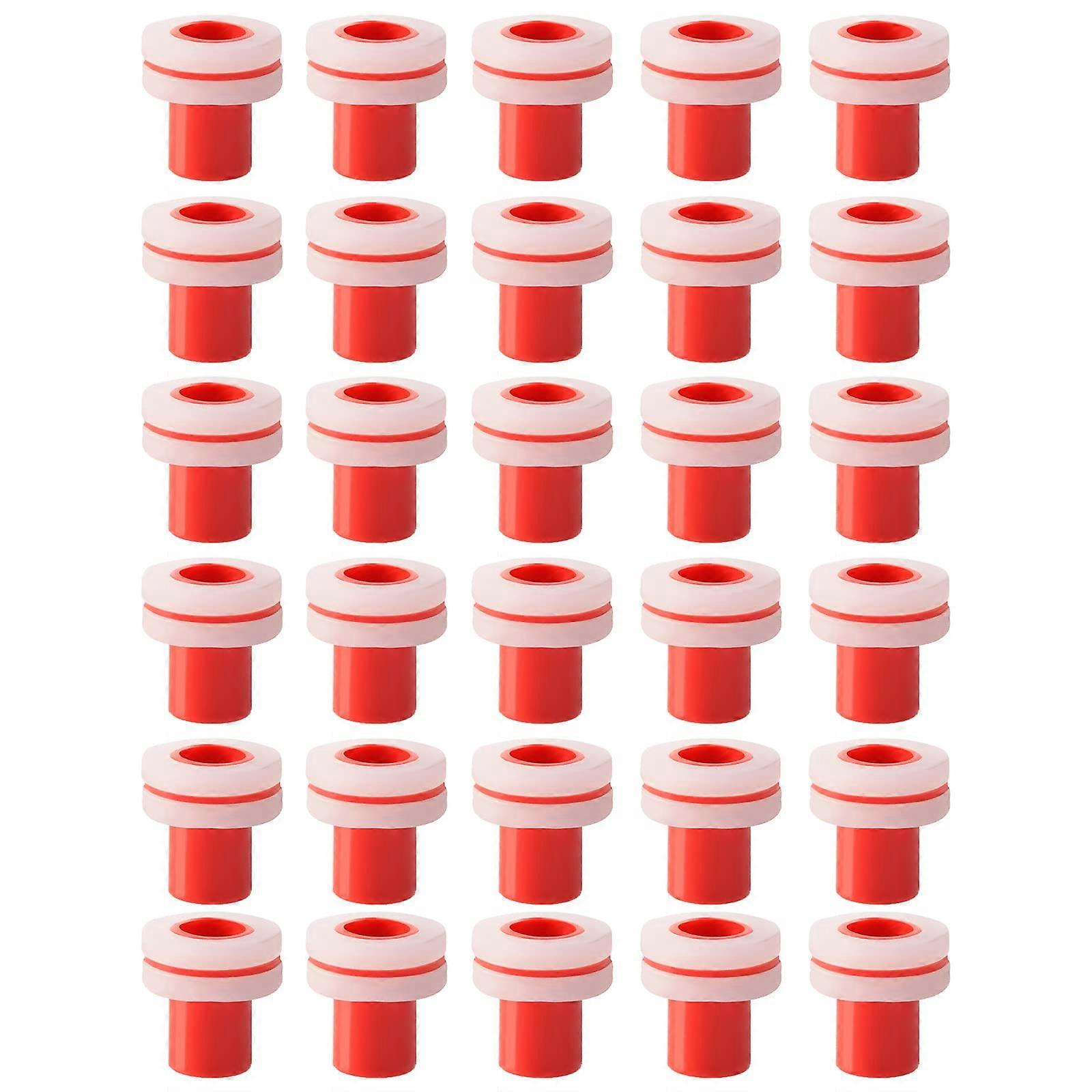 Pack of 30 Reusable Pipe Fittings Tap Pipe Plugs 1/2 Inch Thread Pipe Fitting Leakproof Seal