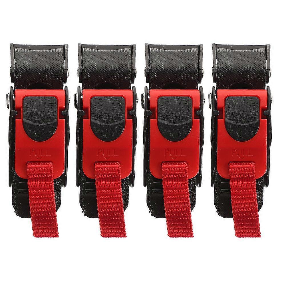 4pcs Motorcycle Button Buckle Chin Strap Locks Breakaway Mechanism, Durable Metal Clip Replacement for Various