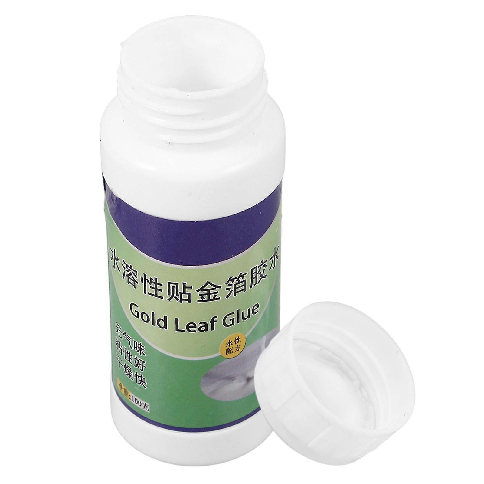 Glue For Crafts Gilding Adhesive Paper Fabric Wood Canvas 4.32X1.57X1.57IN Diy Projects Strong Tile Adhesive 1 Bottle