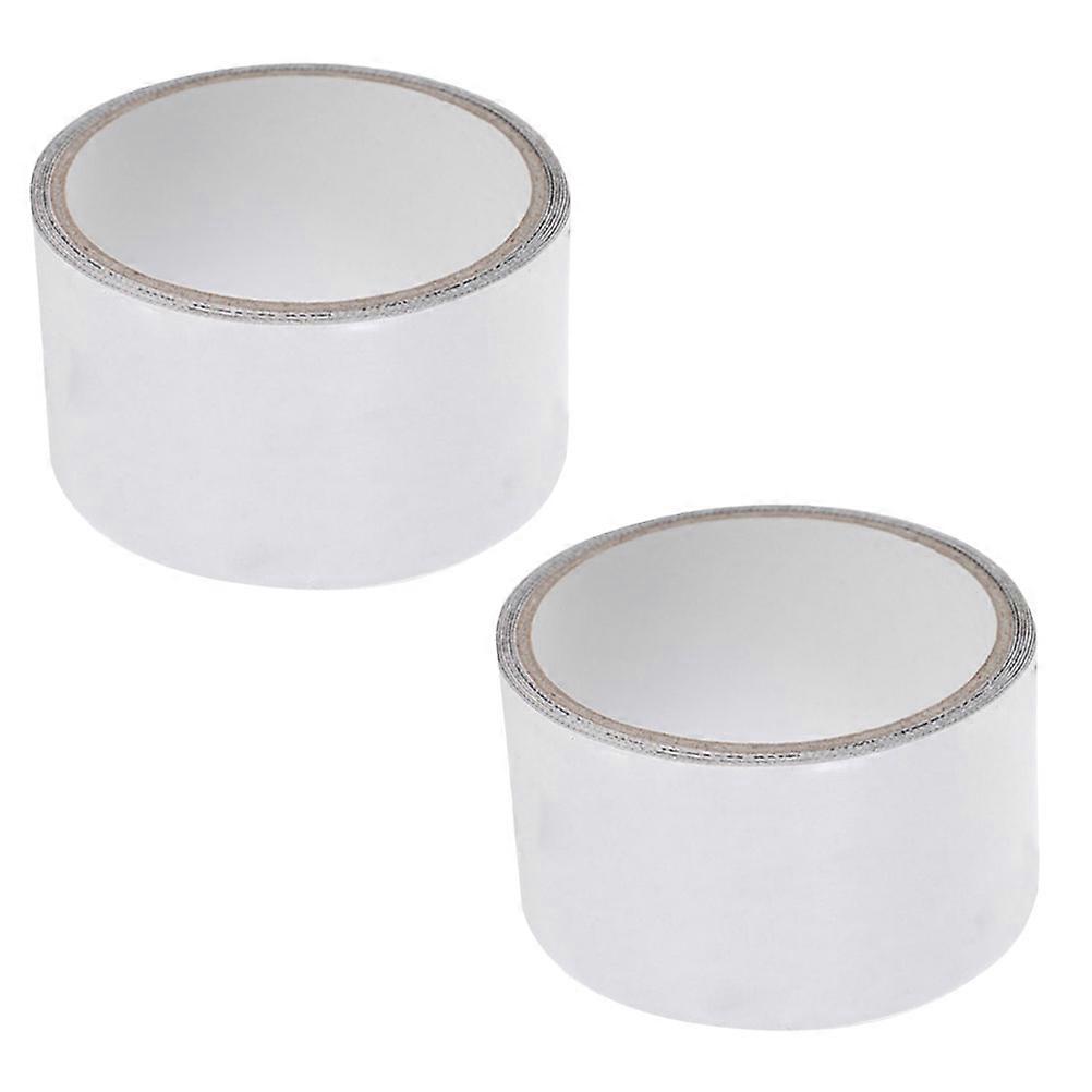 Self Adhesive Mesh Repair Tape 2 Rolls Square Dark Grey Suitable For Window Screen And Door Screen Repair
