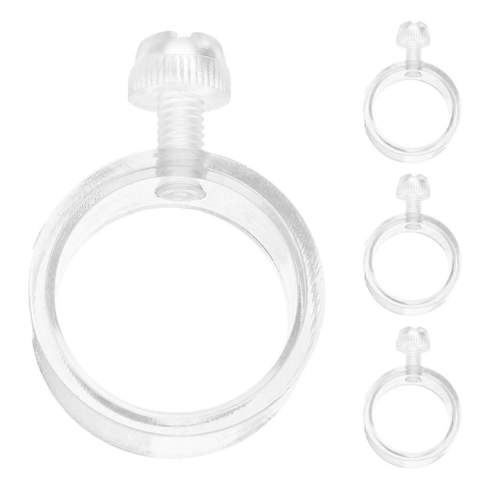 Flagpole Retaining Ring Flagpole Rings Reusable for Outdoor Settings 4Pcs