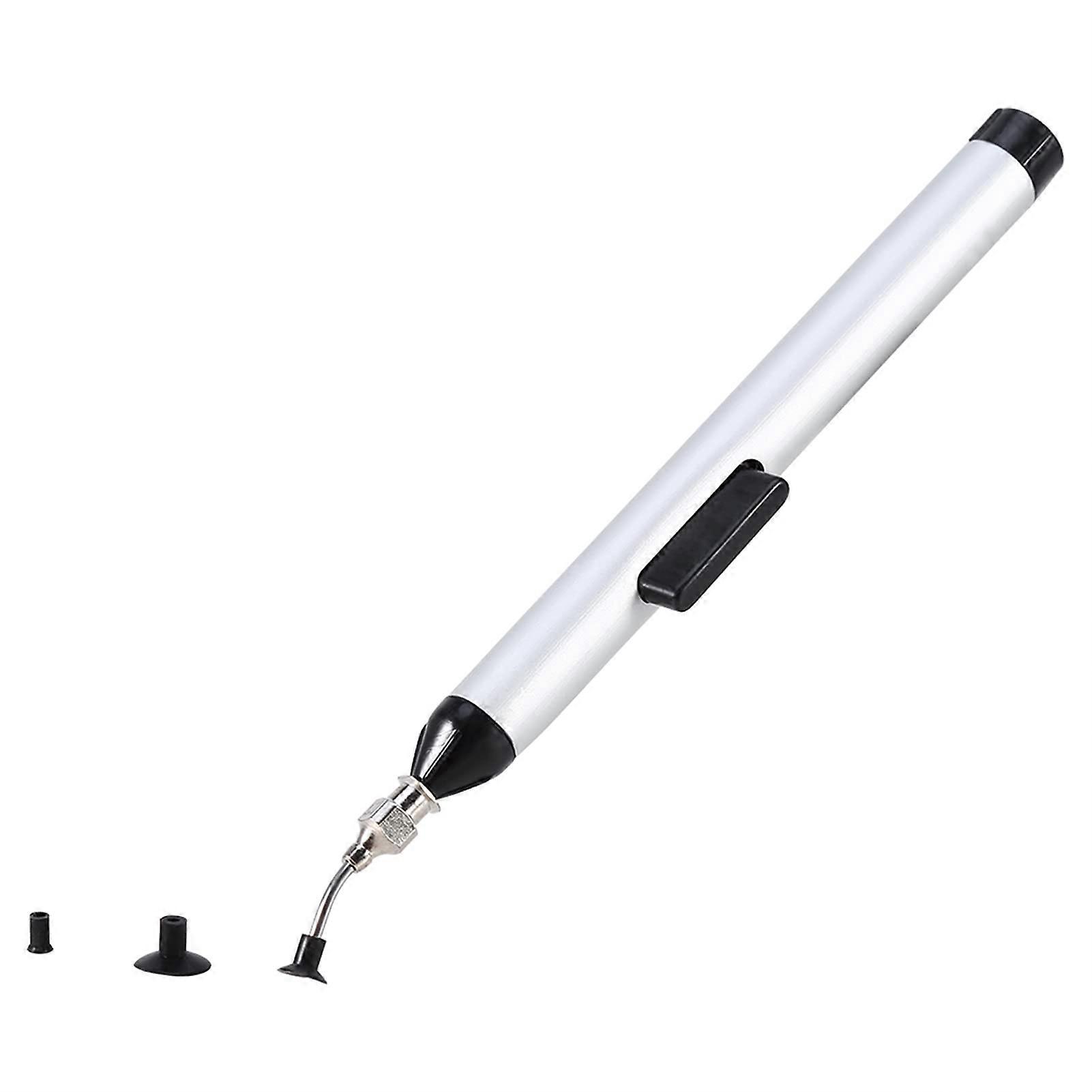 Vacuum Suction Pen Desoldering Tool with 3 Suction Heads 3g 18g 40g Anti-static IC Handlifter for Electronics Repair