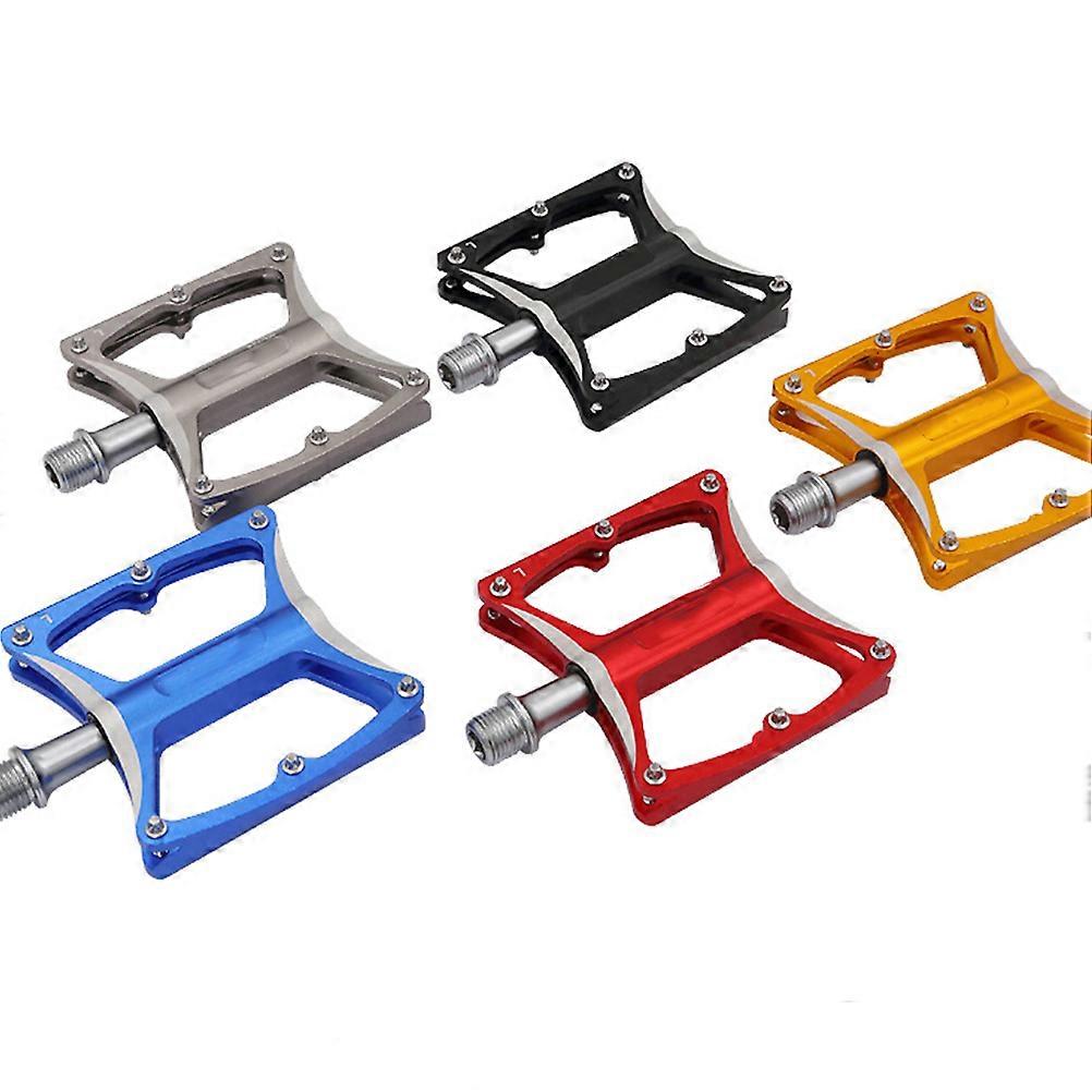 High Friction Bike Pedals Suitable For Mountain Bike DIY With A Non-Slip Tread And Blue Color 1 Pair
