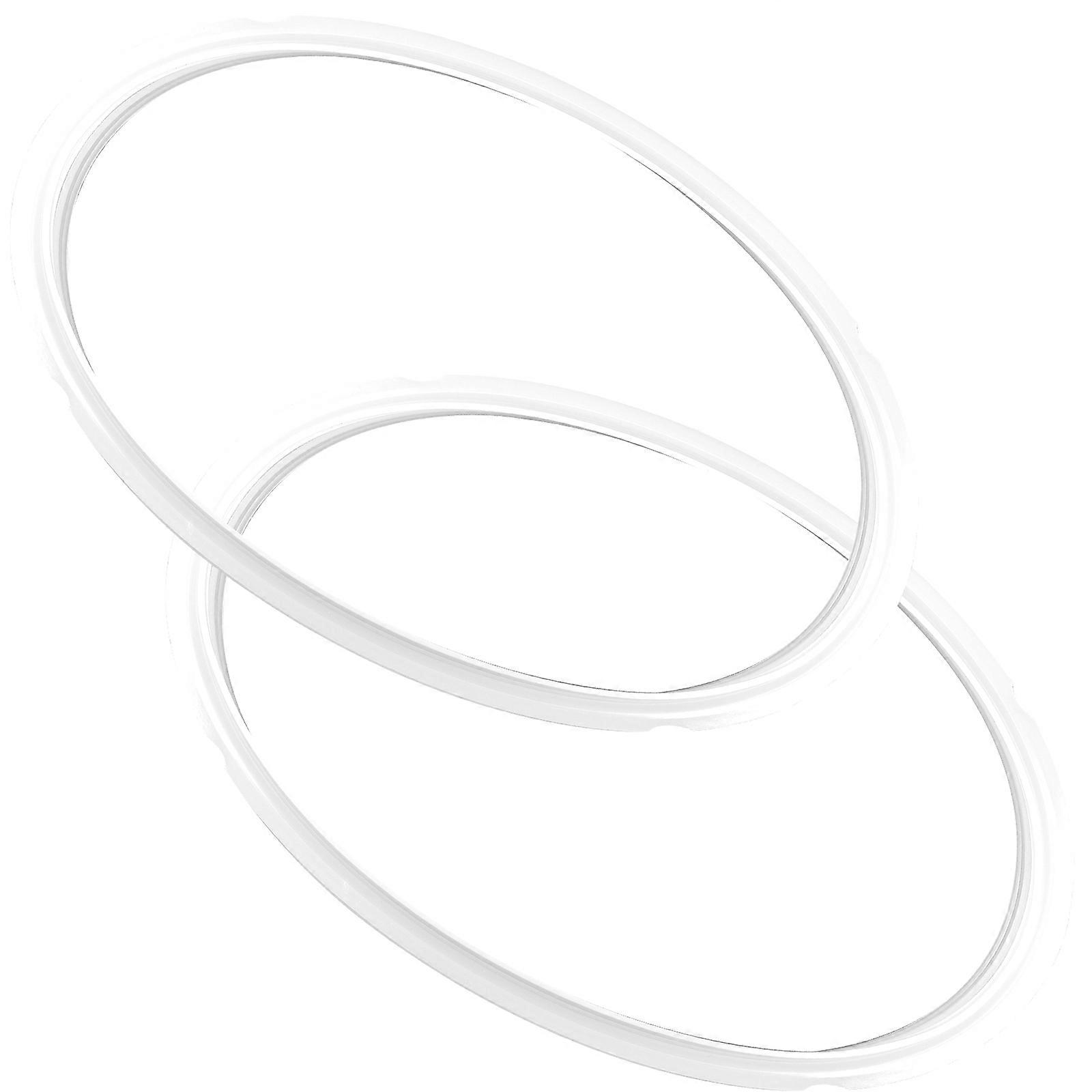 2Pcs Silicone Sealing Rings for Pressure Cooker Compatible with Midea Pressure Pot