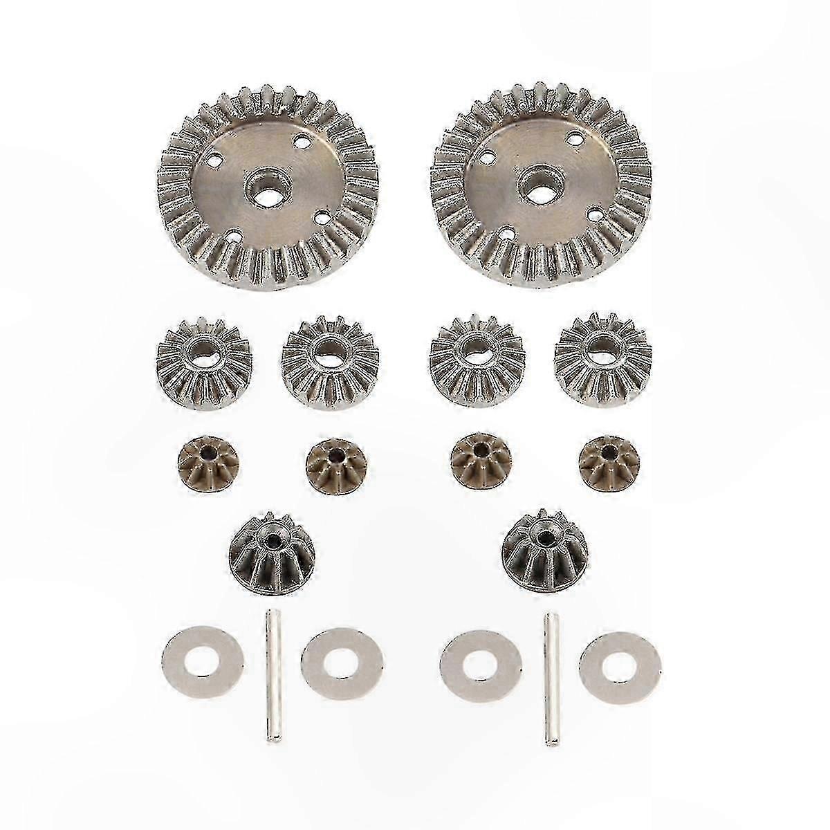2 Sets Metal Differential Gears for 1/16 RC Car Models