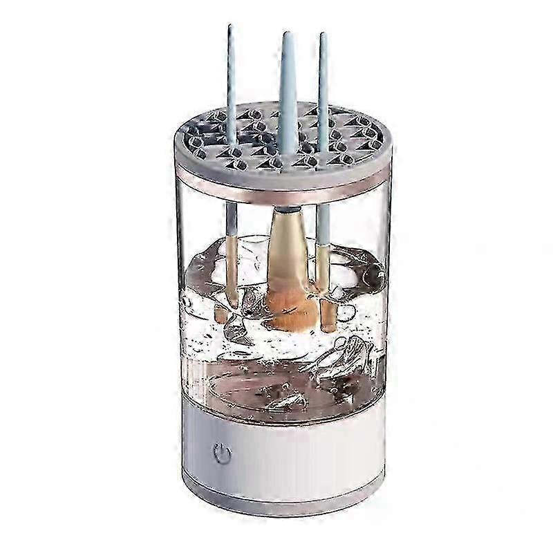 Electric makeup brush cleaner, 2024 new automatic rotating makeup brush cleaner suitable
