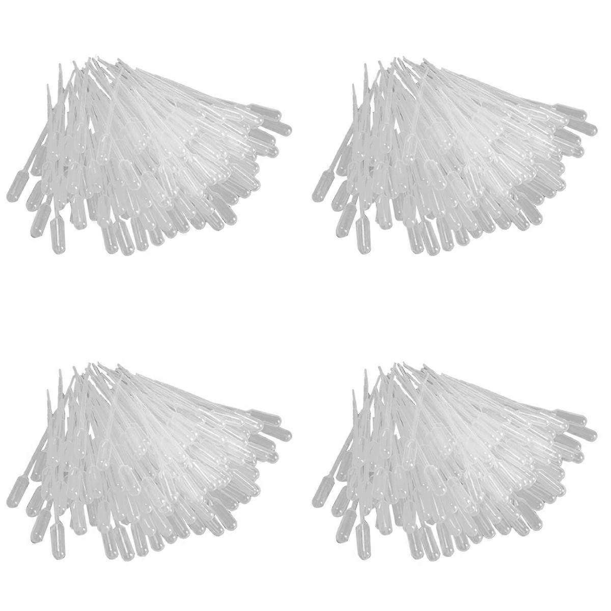 400PCS Graduated Pipettes Dropper Polyethylene (1Ml)