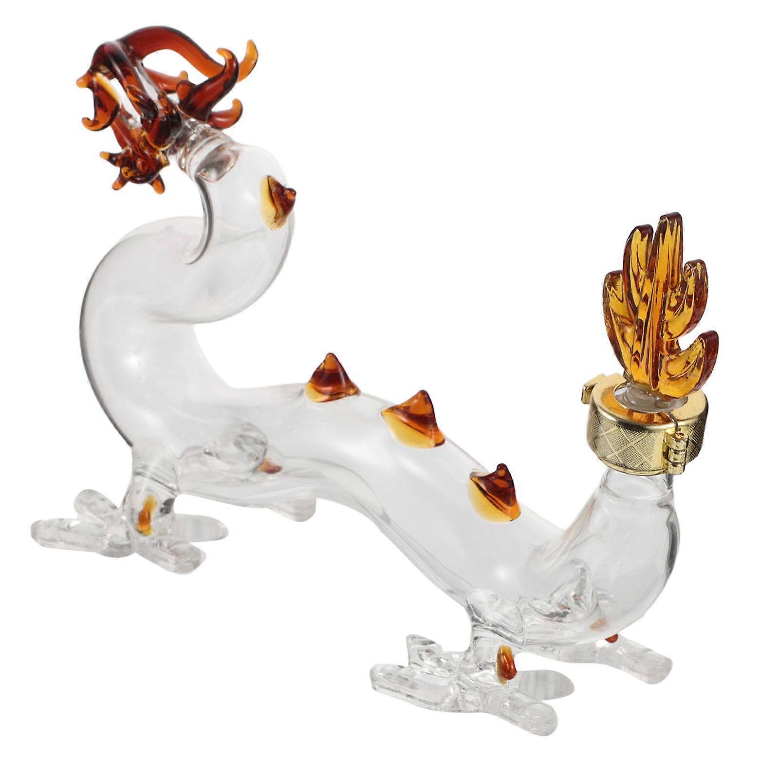 Liquors for Storage Use 100ml Unique Transparent Glass Container