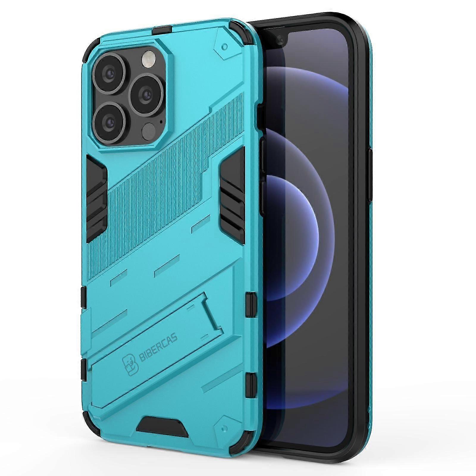 Slim Case For iPhone12 Pro Max Shockproof Dual-Layer Stand Cover