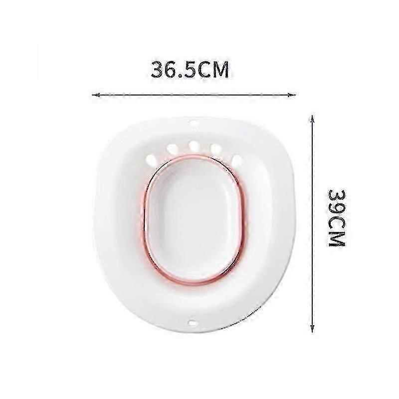 Evago Sitzbadkar för toalett - Bärbart sitzbadkar för behandling av hemorrojder